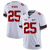 Ohio State Buckeyes 25 Mike Weber White Diamond Nike Logo College Football Jersey Dzhi,baseball caps,new era cap wholesale,wholesale hats